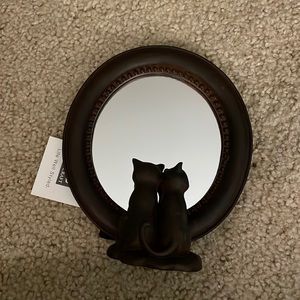 Cat Stand Mirror